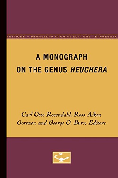 【预订】A Monograph on the Genus Heuchera