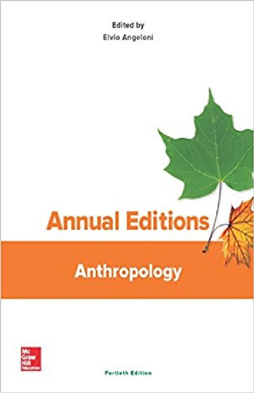 【预订】annual editions: anthropology, 40/e.