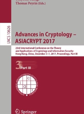 【预订】Advances in Cryptology - Asiacrypt 2...