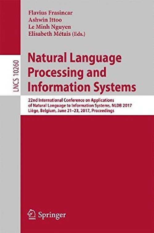 【预订】Natural Language Processing and Info...