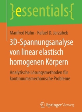 【预订】3D-Spannungsanalyse Von Linear Elast...