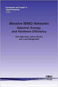 【预售】Massive Mimo Networks: Spectral, Ene...