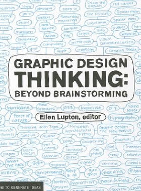 现货 英文原版 设计.三步成师!-跟着我找设计想法 Ellen Lupton 埃伦·勒普顿 Graphic Design Thinking: Beyond Brainstorming