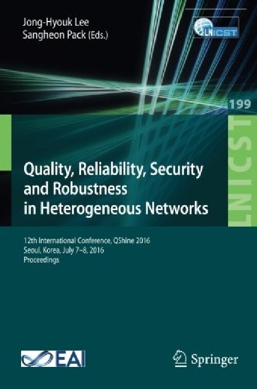 【预订】Quality, Reliability, Security and R...