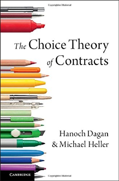 【预订】The Choice Theory of Contracts