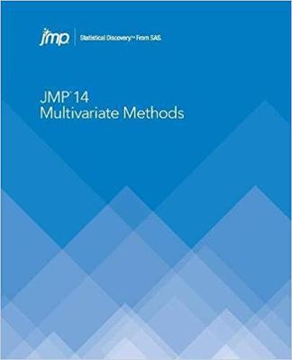 【预售】Jmp 14 Multivariate Methods