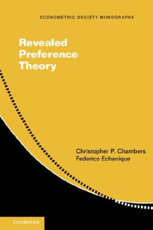 【预订】Revealed Preference Theory