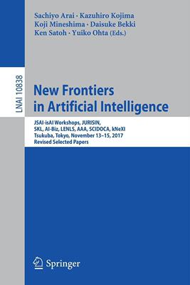 【预售】New Frontiers in Artificial Intellig...