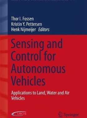 【预订】Sensing and Control for Autonomous V...