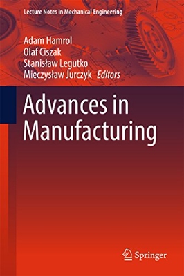 【预订】Advances in Manufacturing (2018)