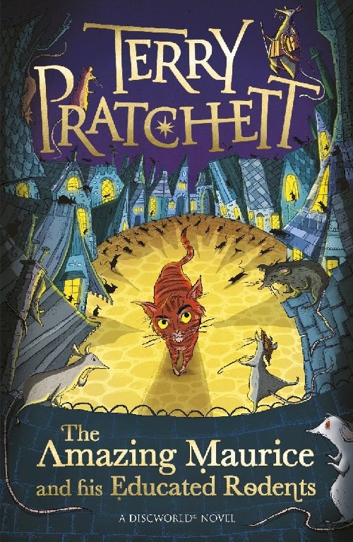 英文原版 碟形世界1：猫和少年魔笛手 新版 The Amazing Maurice and his Educated Rodents (Discworld series) Terry Pratchett