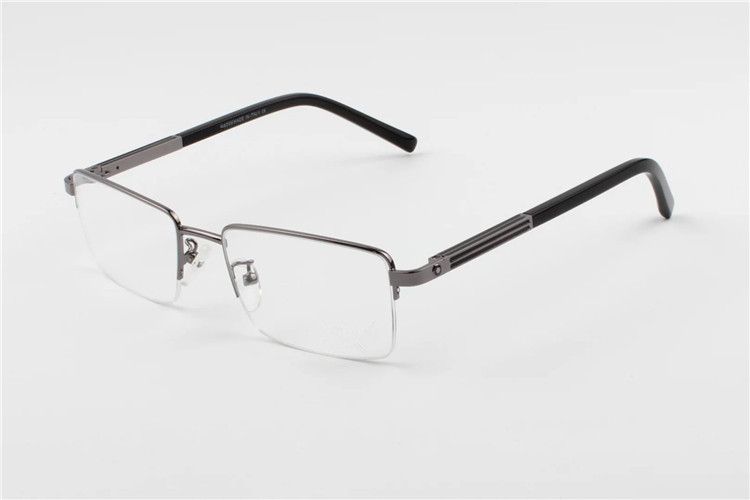 新款男士眼镜架MB547 时尚商务半框眼镜框板材加金属平光眼镜框架