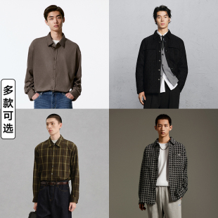 外套合集 衬衫 GXG男装 休闲保暖通勤长袖