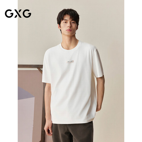GXG×wild animals秋冬联名圆领短袖T恤25冬G25X444173