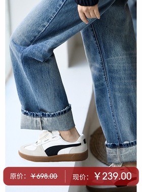 特●S21180 韩版洋气百搭拼皮撞色小白鞋休闲板鞋女25秋米兰宣言