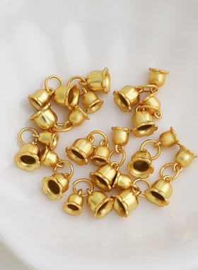 铃兰花挂件DIY手工串珠手链项链吊坠配件饰品材料