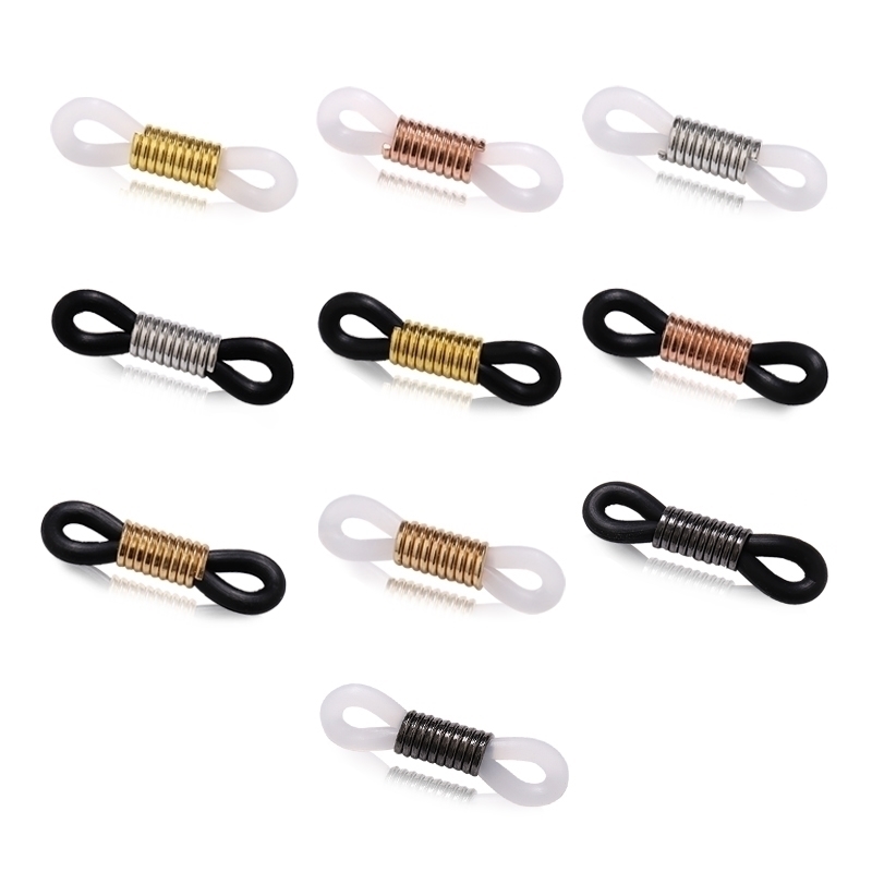 挂脖硅胶防滑扣眼镜链配件男女太阳镜老花镜绳子眼镜扣