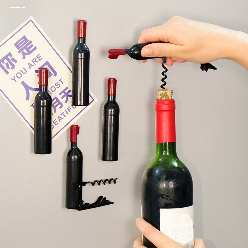 啤酒瓶开瓶器冰箱贴啤酒起子红酒启瓶器立体创意磁贴开盖器