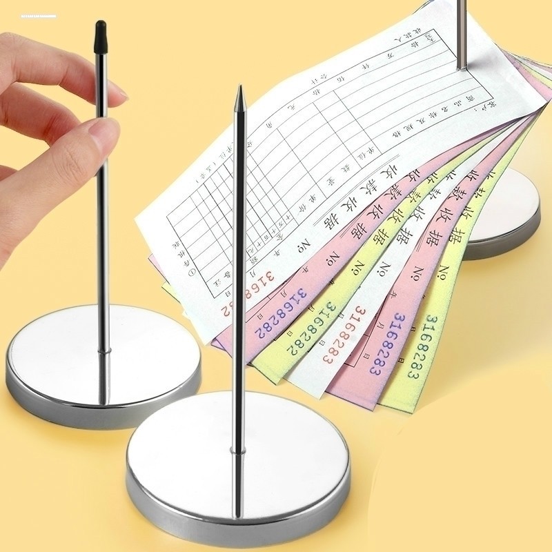 插单器饭店厨房外卖订单夹单单子固定插纸针传票叉收银纸票据插针