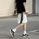 @港风潮男沙滩裤夏季短裤拼色五分裤DK066-P35，男装牛仔裤，星座223（原229-2）