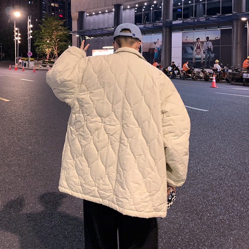 @港风男士青少年潮牌宽松情侣棉衣羽绒棉衣MY8000-P85,男装棉衣,星座223（原229-2）