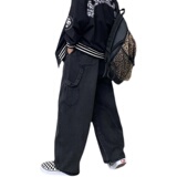 @港风2025新款男潮牌街头嘻哈阔腿裤加大码宽松牛仔裤NZ228-P55，男装牛仔裤，星座223（原229-2）