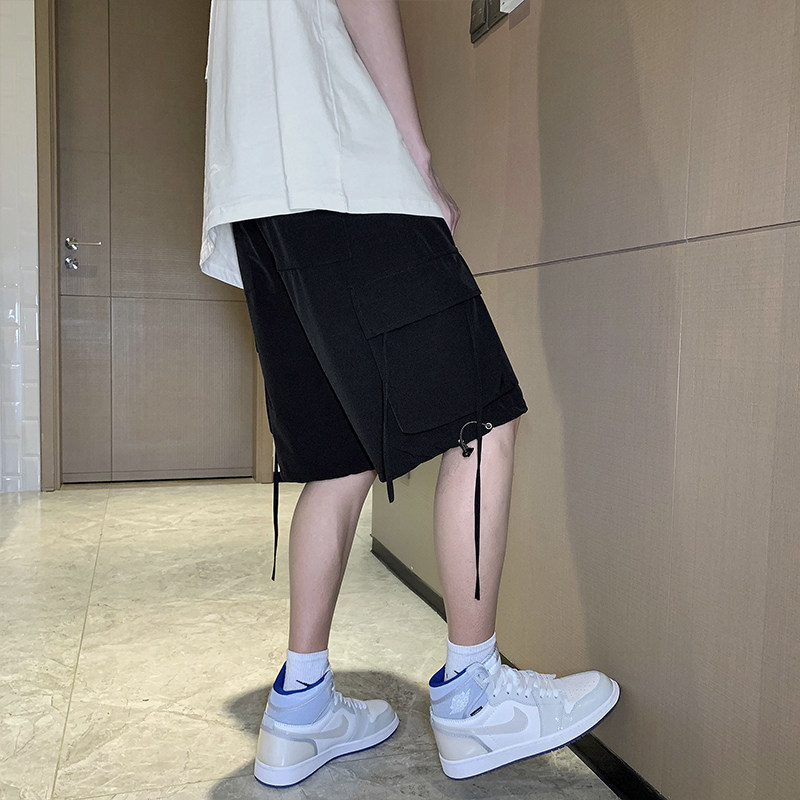 @港风工装短裤男2025夏季薄款速干五分裤直筒裤DK011-P30,男装牛仔裤,星座223（原229-2）