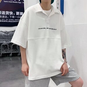 @港风 翻领polo衫短袖T恤男潮牌夏季潮流简约 DT25-P40图片