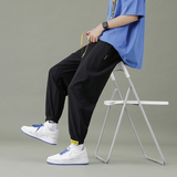 @日系棉麻束脚裤男风潮流夏季透气九分裤NZ259-P35，男装休闲裤，星座223（原229-2）
