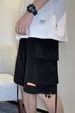 @港风工装短裤男2025夏季薄款速干五分裤直筒裤DK011-P30，男装牛仔裤，星座223（原229-2）