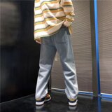@欧美vibe风裤子高街ins潮美式复古扎染牛仔裤NZ235-P48，男装牛仔裤，星座223（原229-2）