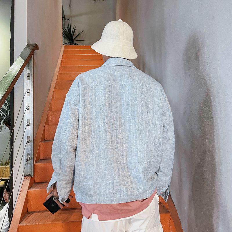 @潮现货小香风夹克男女情侣款港风宽松外套FF2102-P95118,男装夹克,星座223（原229-2）