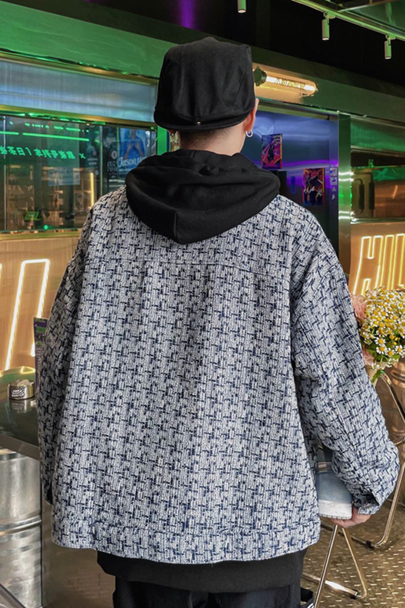 @潮现货小香风夹克男女情侣款港风宽松外套FF2102-P95118,男装夹克,星座223（原229-2）