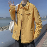 @港风加绒加厚重工工装牛仔夹克男秋冬外套JK308-P80，男装夹克，星座223（原229-2）