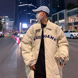 @港风男士青少年潮牌宽松情侣棉衣羽绒棉衣MY8000-P85，男装棉衣，星座223（原229-2）