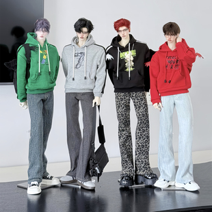 Theone人型衣社 娃衣 BJD娃衣 叔体娃衣 叔体卫衣牛仔裤 休闲娃衣