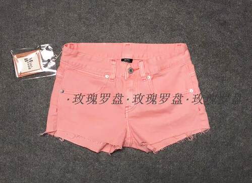牛仔短裤修身提臀弹力夏季