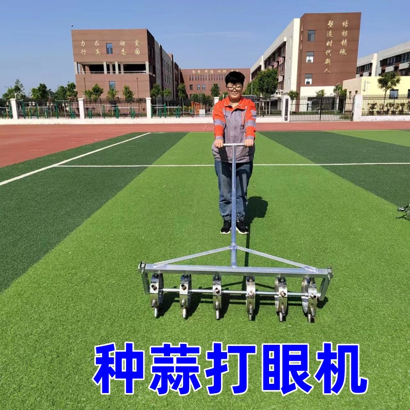 种蒜神器大蒜打眼机种蒜种植工具土壤播种打孔器加厚多用打孔机
