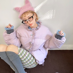 短款 韩版 羽绒服「2色」 星期五晚上一起散步吗冬季 milktina定制