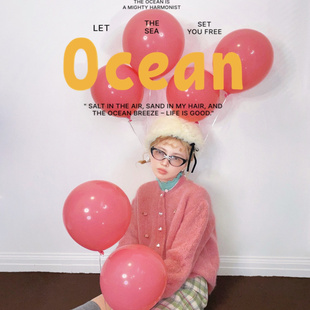 开衫 milktina定制 树莓粉 她 冬日小众果冻叛逆