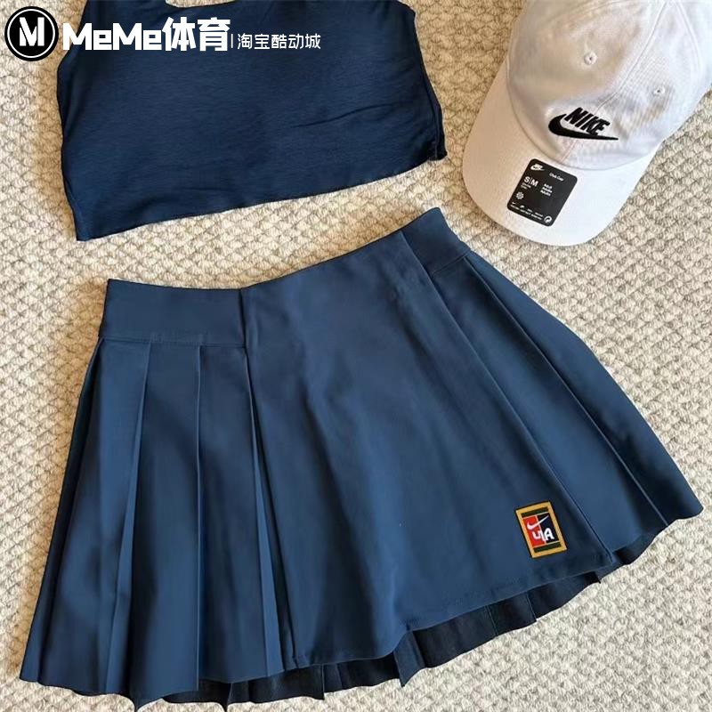 复古学院风休闲运动半身裙短裙