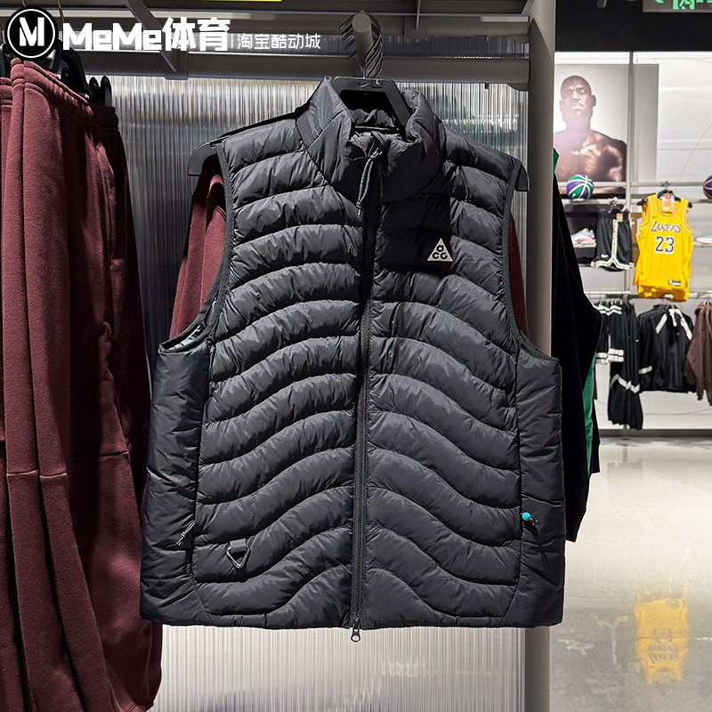 Nike耐克男装2025冬新品ACG轻盈保暖舒适运动背心马甲 HV0606-010