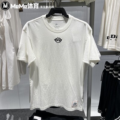 Nike耐克男款2026夏新品人像图案纯棉宽松运动短袖T恤 IU4474-133