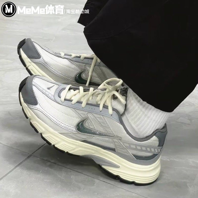 耐克男鞋2025秋款Initiator复古缓震银灰老爹鞋运动鞋 HQ1179-001