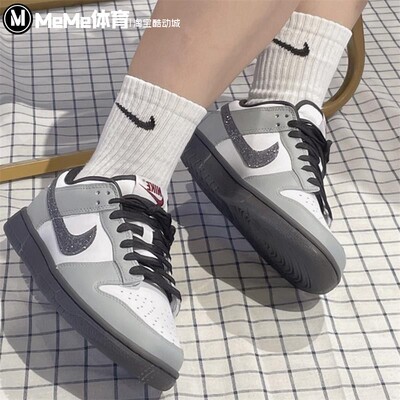 Nike耐克女子2024冬季新款DUNK LOW LX经典时尚运动鞋 HQ3462-191