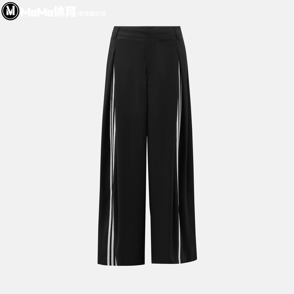 阿迪达斯三叶草男裤2026秋款王鹤棣同款直筒宽松长裤运动裤LE9682