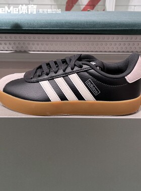 阿迪达斯女鞋2025春VL COURT 3轻便T头德训鞋低帮休闲板鞋 JS0504