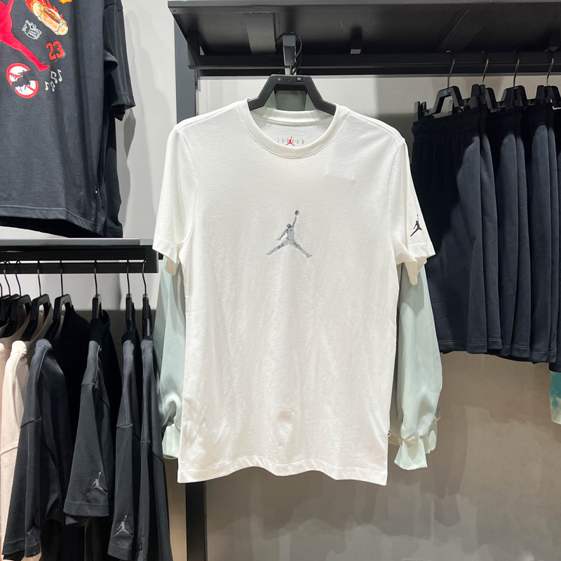 NIKE耐克男装2024夏新款宽松舒适透气运动休闲短袖T恤 FN5989-100