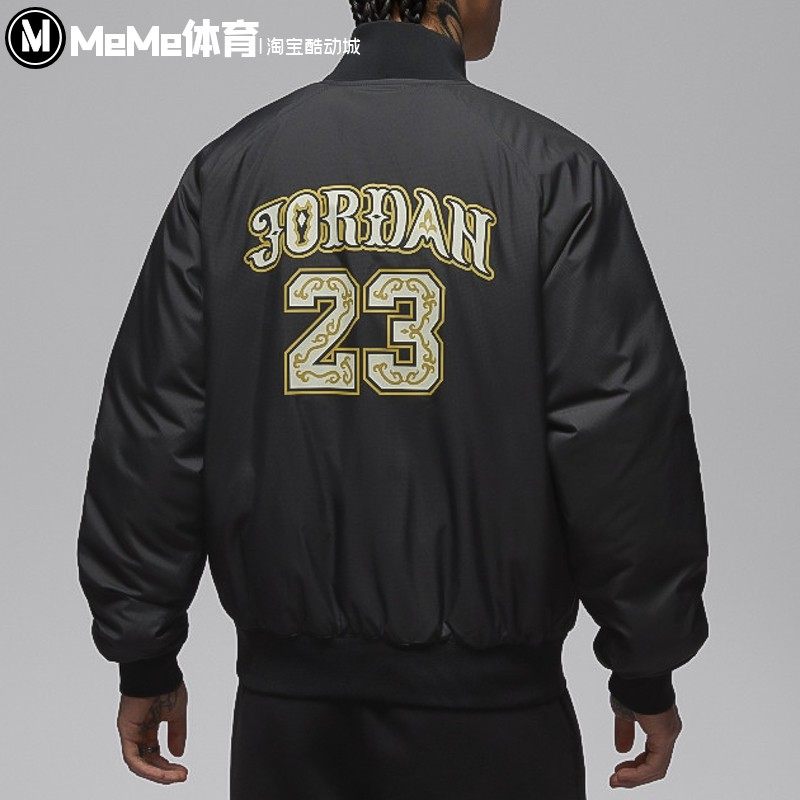 耐克2026马年新年款男子棉服Jordan防风保暖棒球服外套IQ3966-060