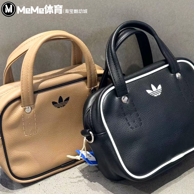 阿迪达斯三叶草女包2025秋款小巧运动单肩包高街时尚手提包JX7872